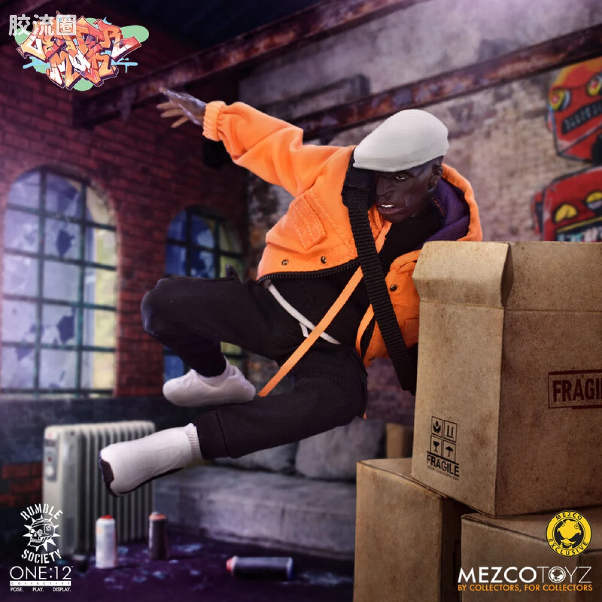 Mezco one-12系列 1/12 Rumble Society集体系列  胡兹：莱特曼 - 图片