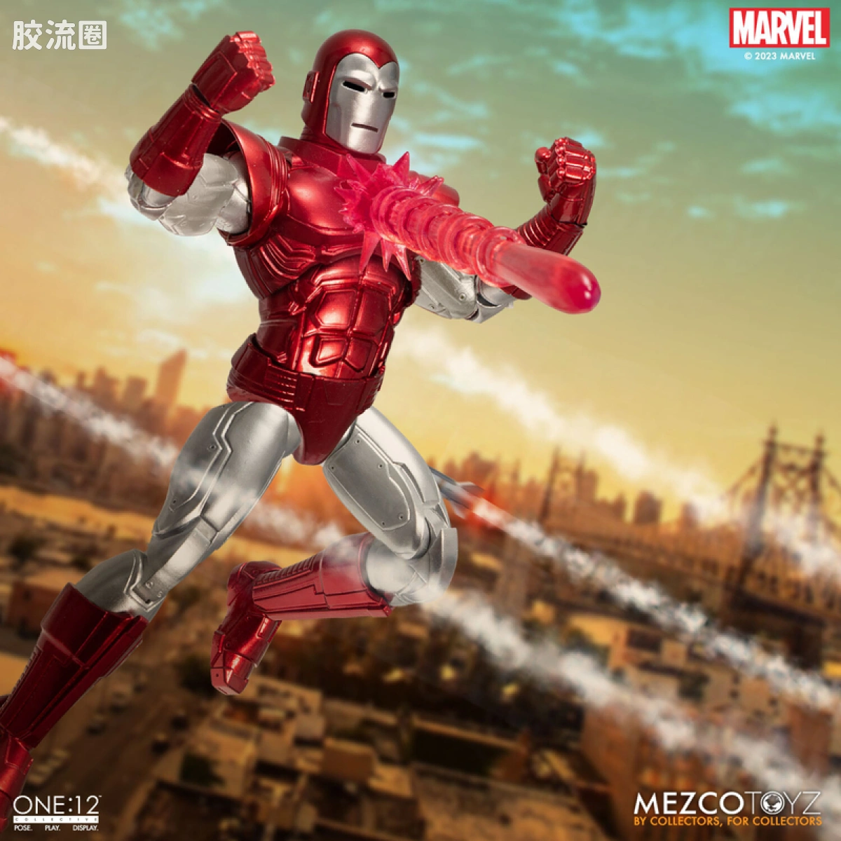 Mezco one-12系列 1/12 Marvel集体系列 钢铁侠 百夫长装甲 - 图片