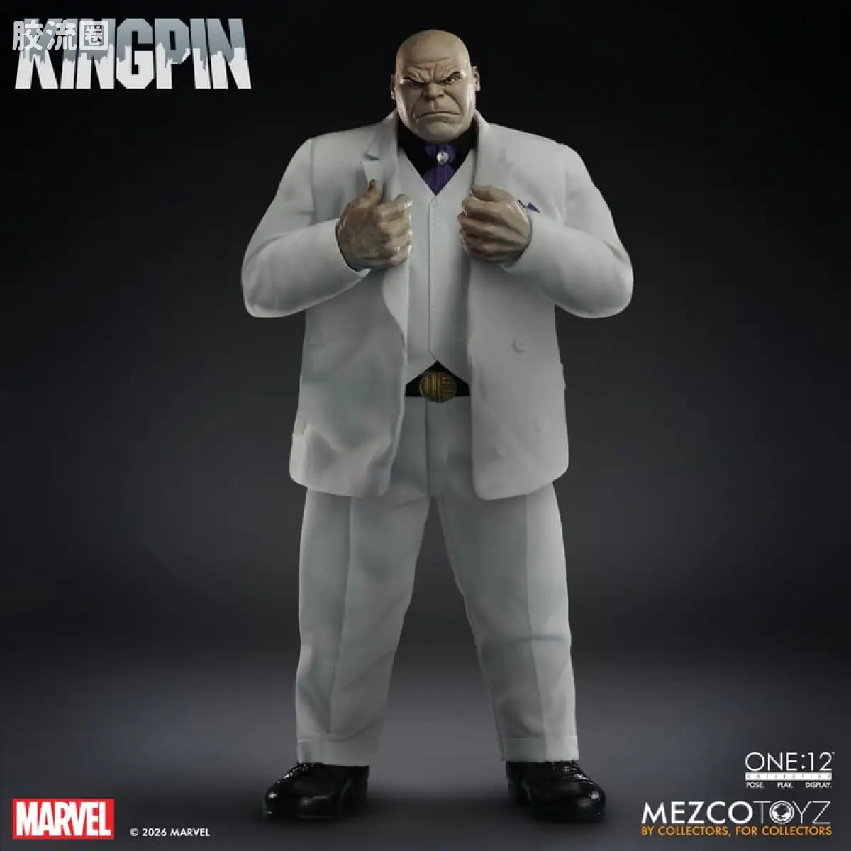 Mezco one-12系列 1/12 Marvel集体系列 金并 - 图片