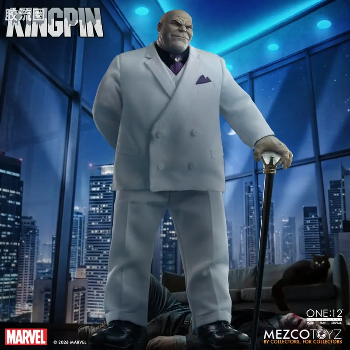 Mezco one-12系列 1/12 Marvel集体系列 金并 - 图片