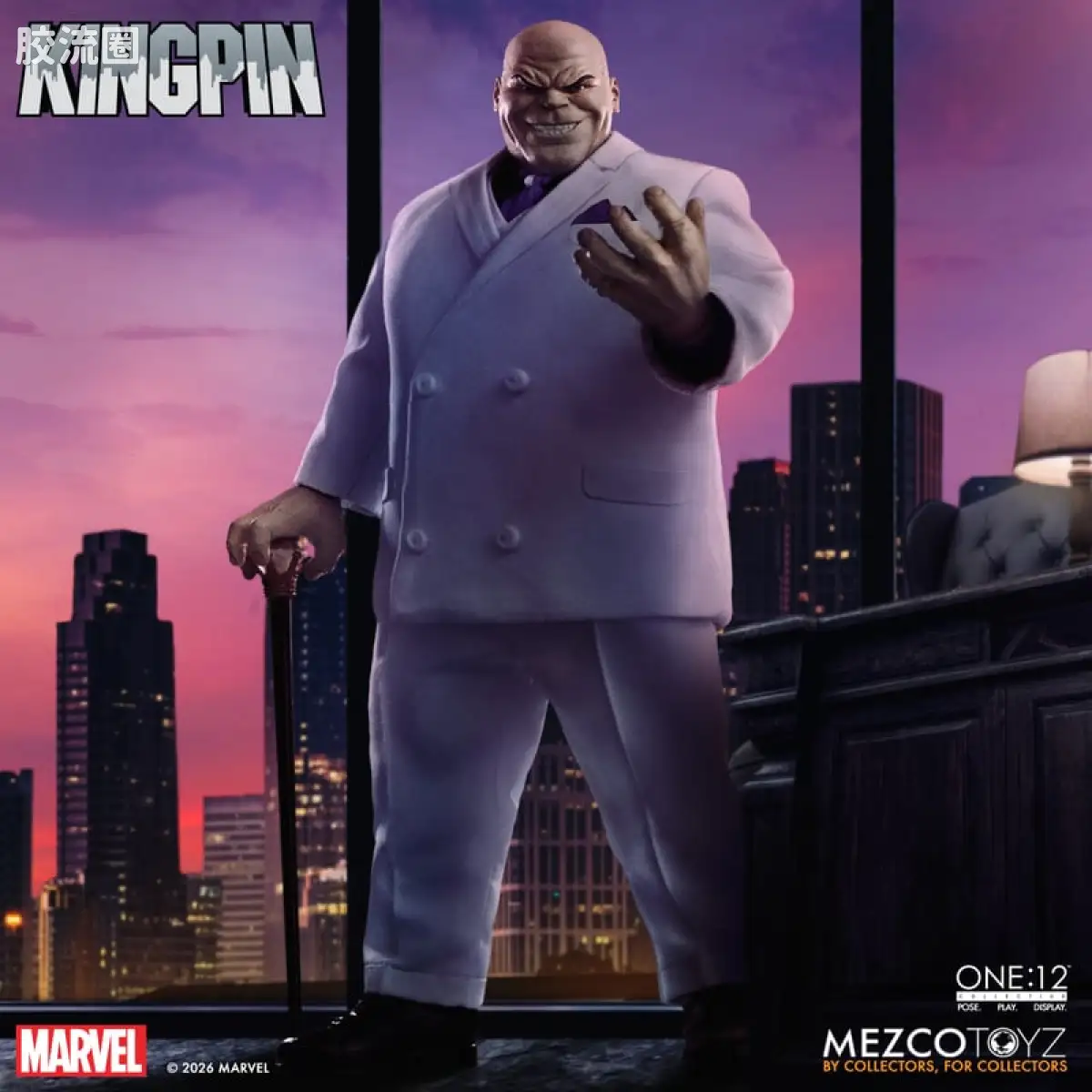 Mezco one-12系列 1/12 Marvel集体系列 金并 - 图片