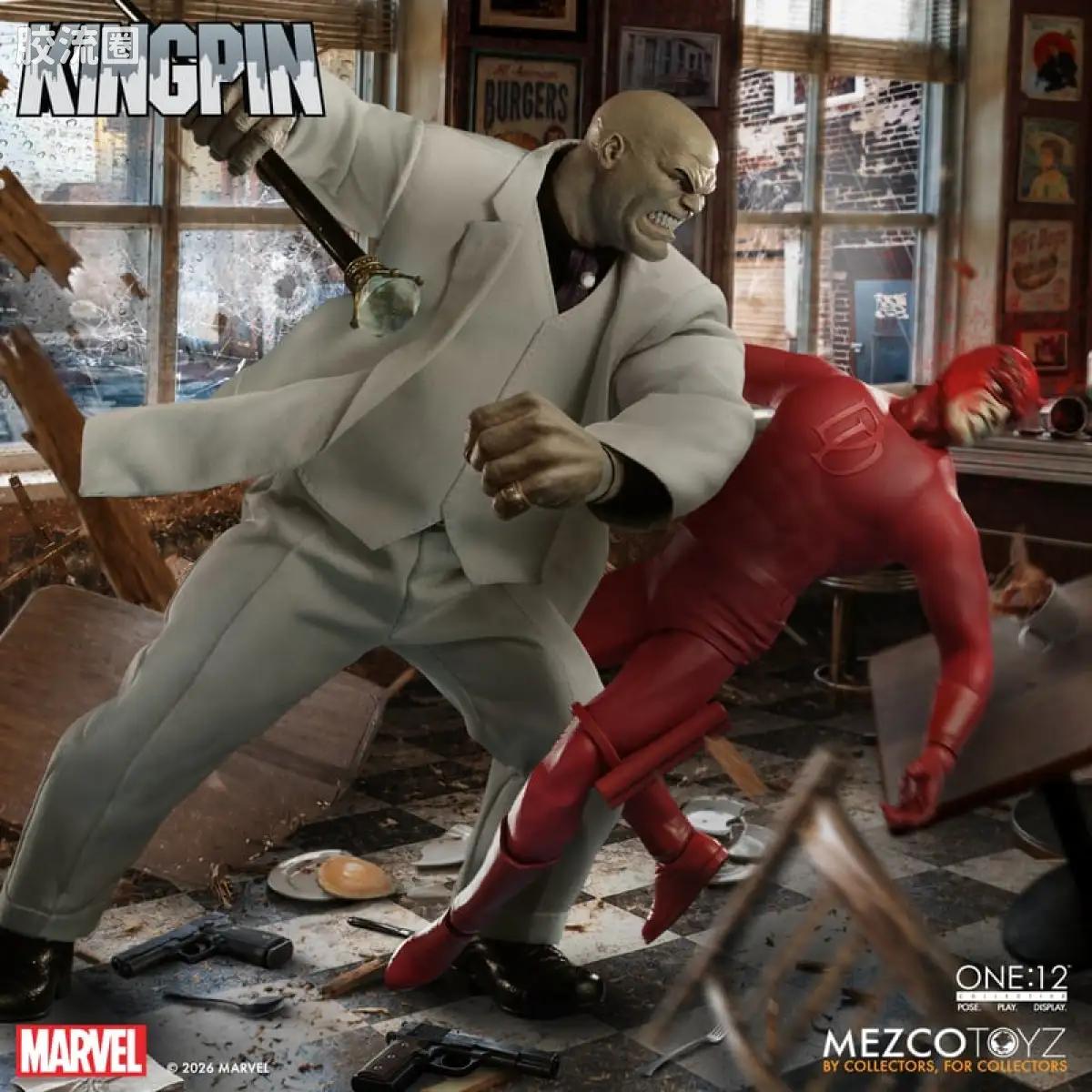 Mezco one-12系列 1/12 Marvel集体系列 金并 - 图片