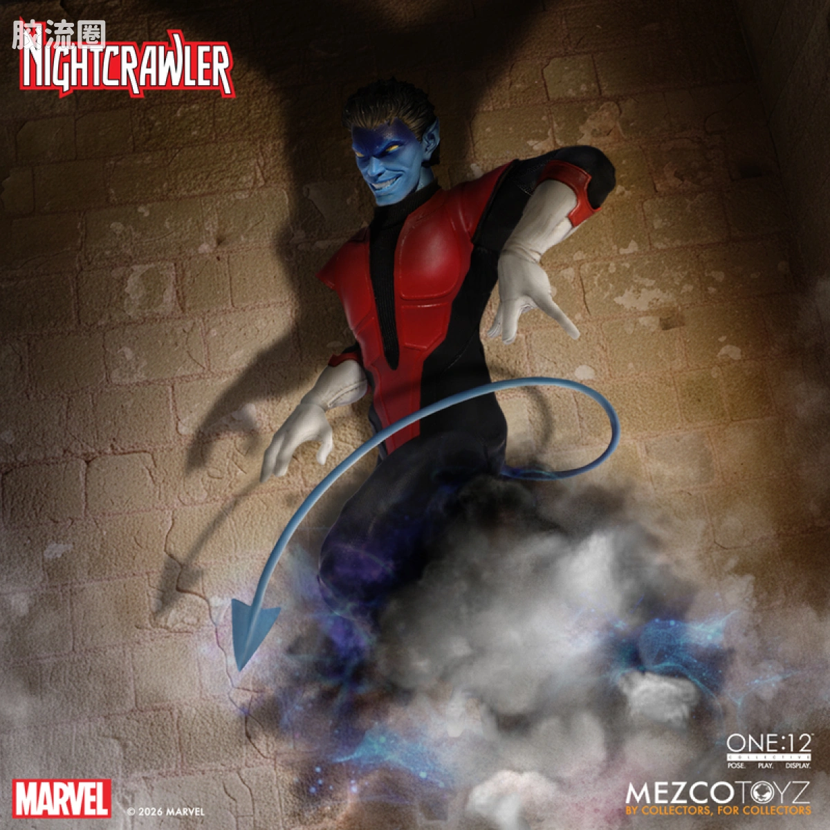 Mezco one-12系列 1/12 Marvel集体系列 夜行者 - 图片