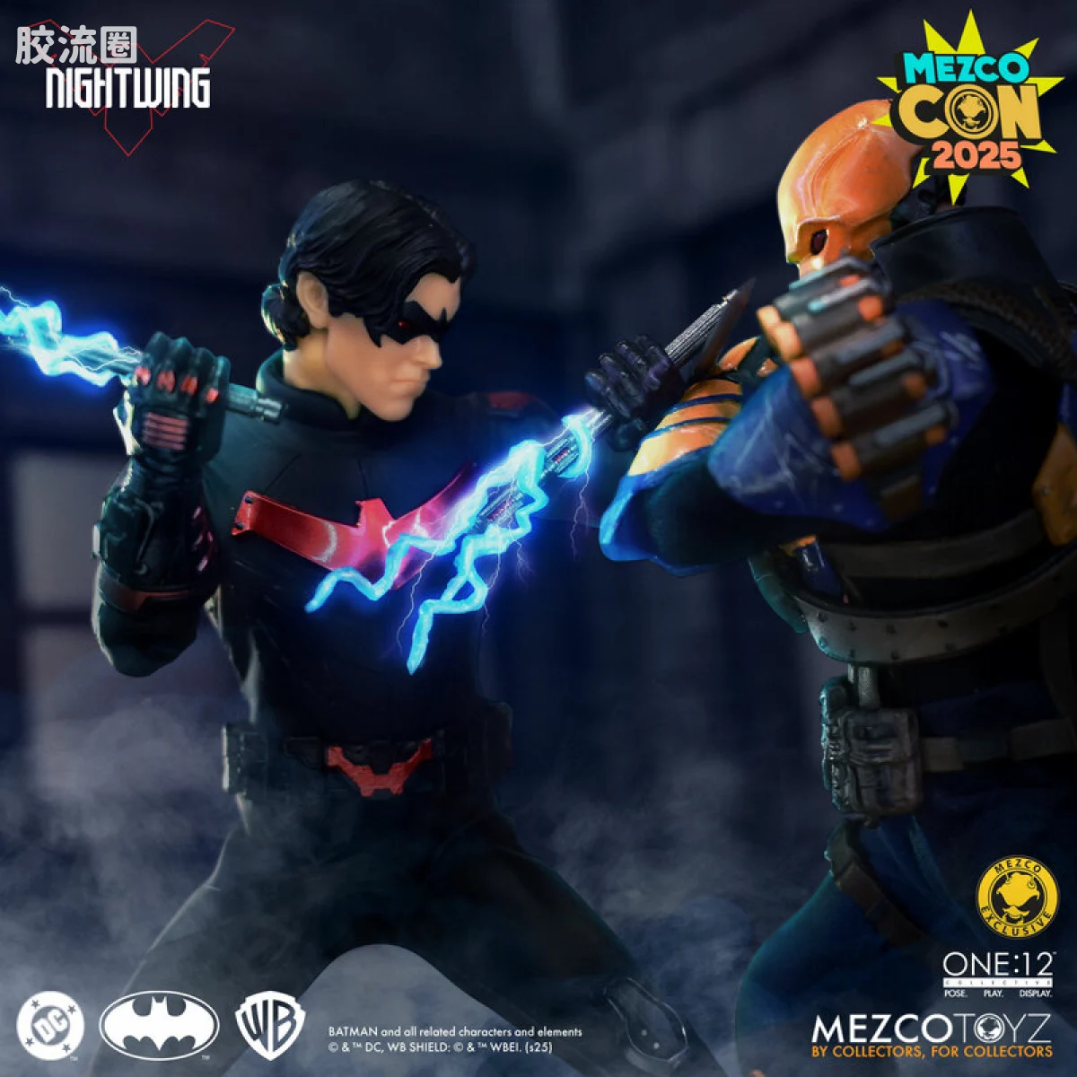 Mezco one-12系列 1/12 DC Comics集体系列 夜翼-新52战衣 - 图片