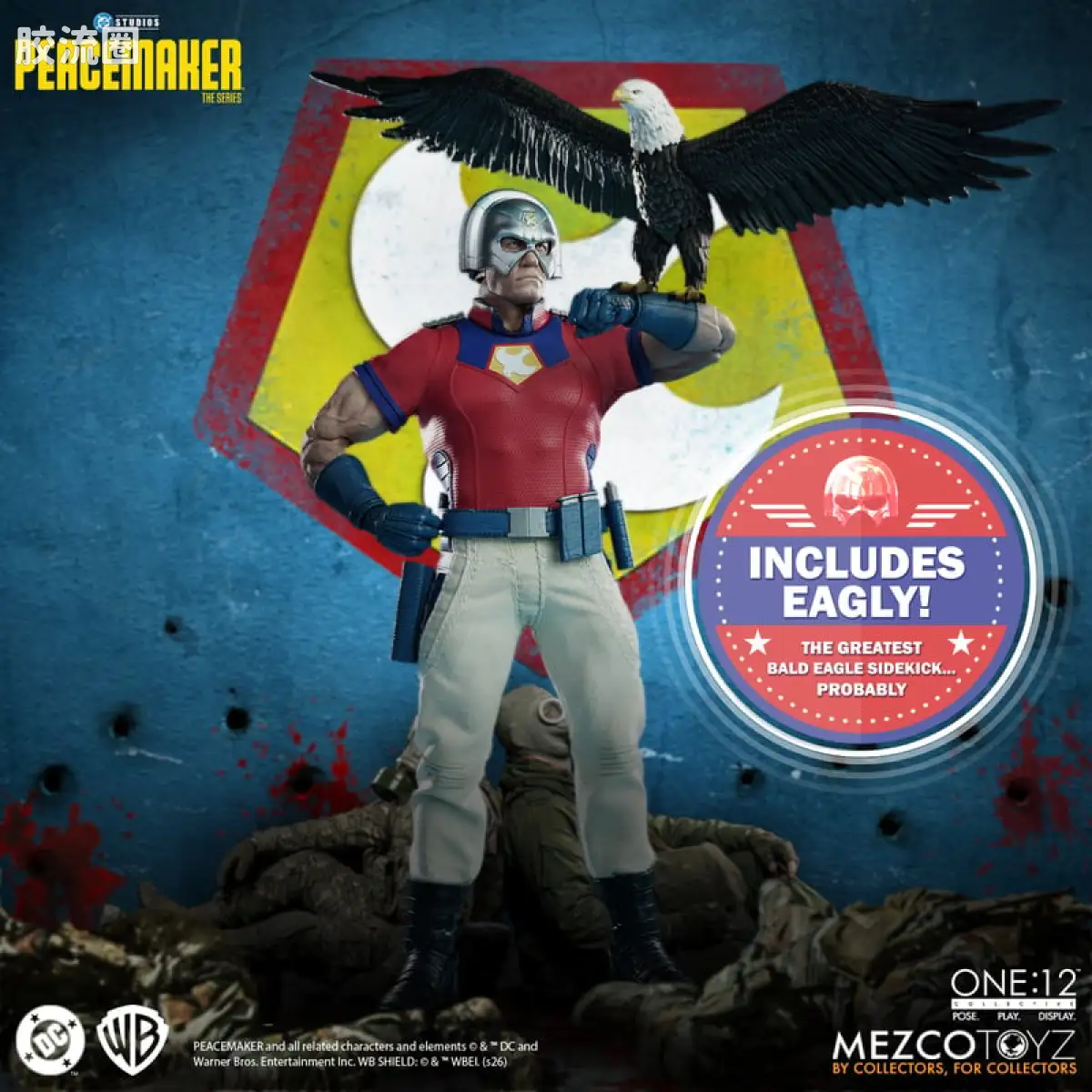 Mezco one-12系列 1/12 DC Comics集体系列 和平使者 - 图片