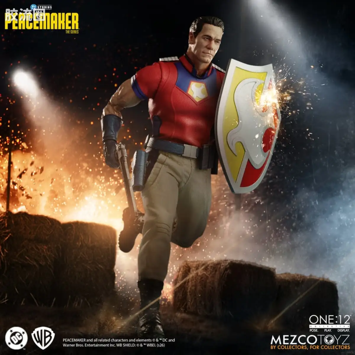 Mezco one-12系列 1/12 DC Comics集体系列 和平使者 - 图片