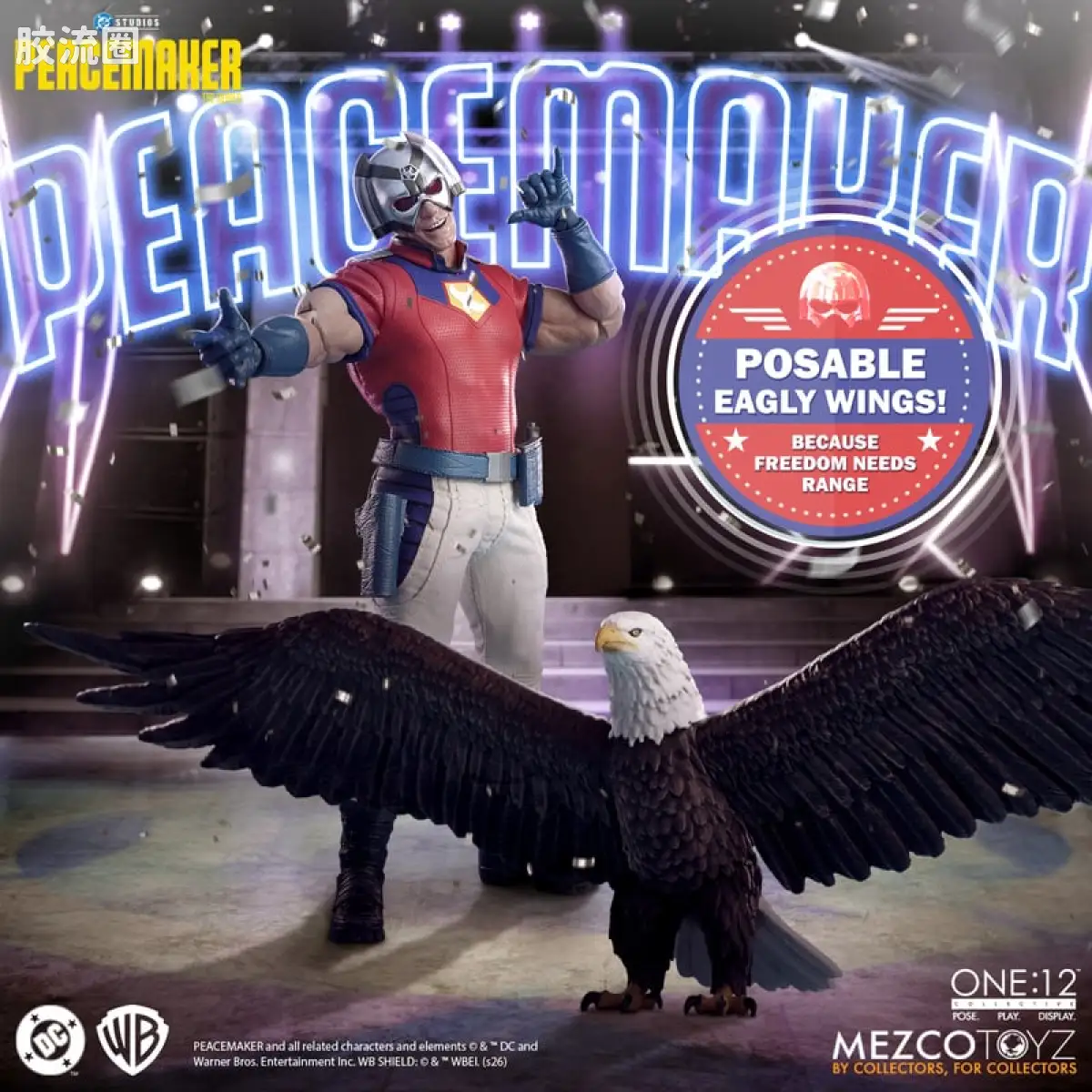 Mezco one-12系列 1/12 DC Comics集体系列 和平使者 - 图片