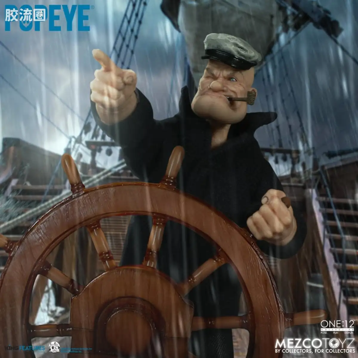 Mezco one-12系列 1/12集体系列 大力水手 - 图片