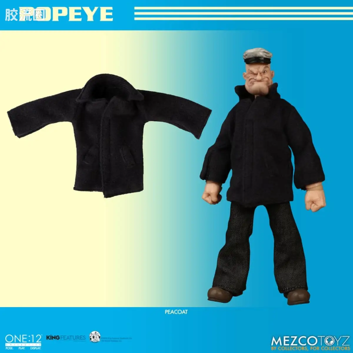 Mezco one-12系列 1/12集体系列 大力水手 - 图片