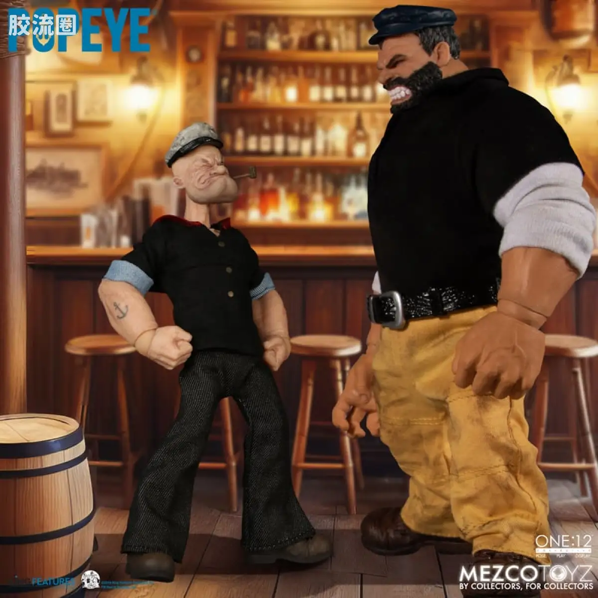 Mezco one-12系列 1/12集体系列 大力水手 - 图片