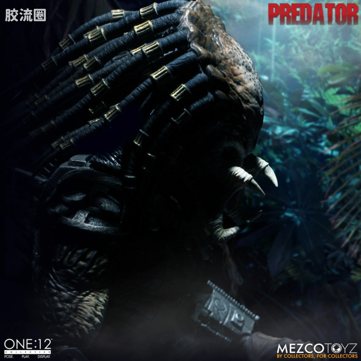 Mezco one-12系列 1/12集体系列 电影 铁血战士 铁血战士 豪华版 - 图片