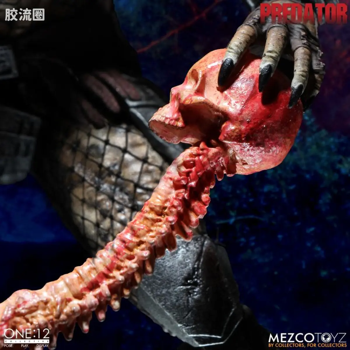 Mezco one-12系列 1/12集体系列 电影 铁血战士 铁血战士 豪华版 - 图片