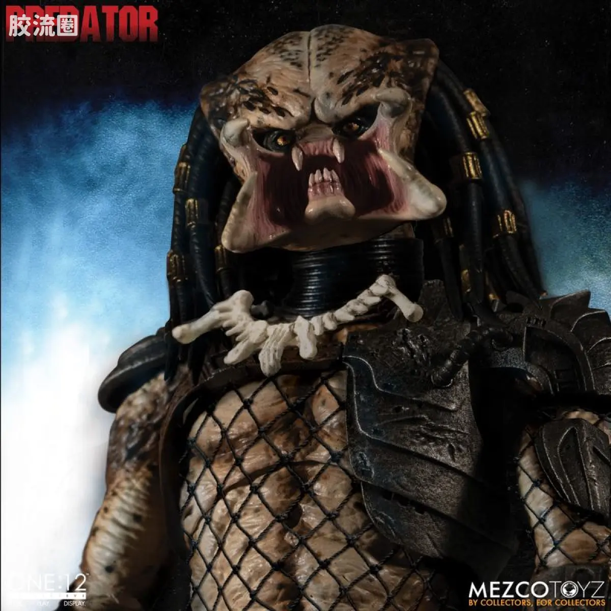 Mezco one-12系列 1/12集体系列 电影 铁血战士 铁血战士 豪华版 - 图片