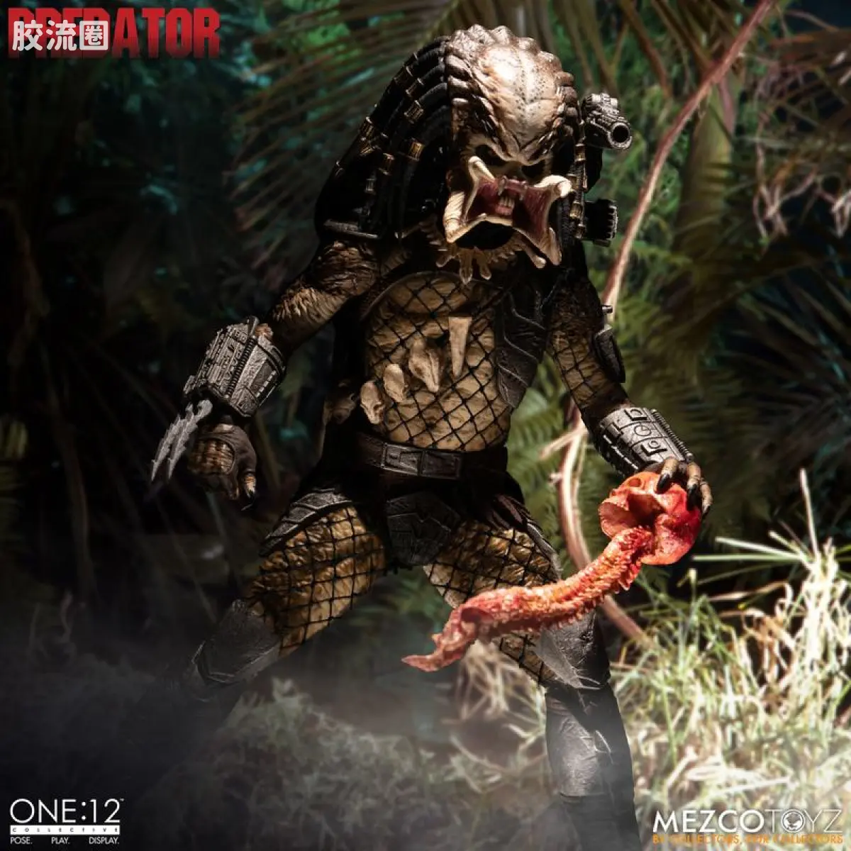 Mezco one-12系列 1/12集体系列 电影 铁血战士 铁血战士 豪华版 - 图片