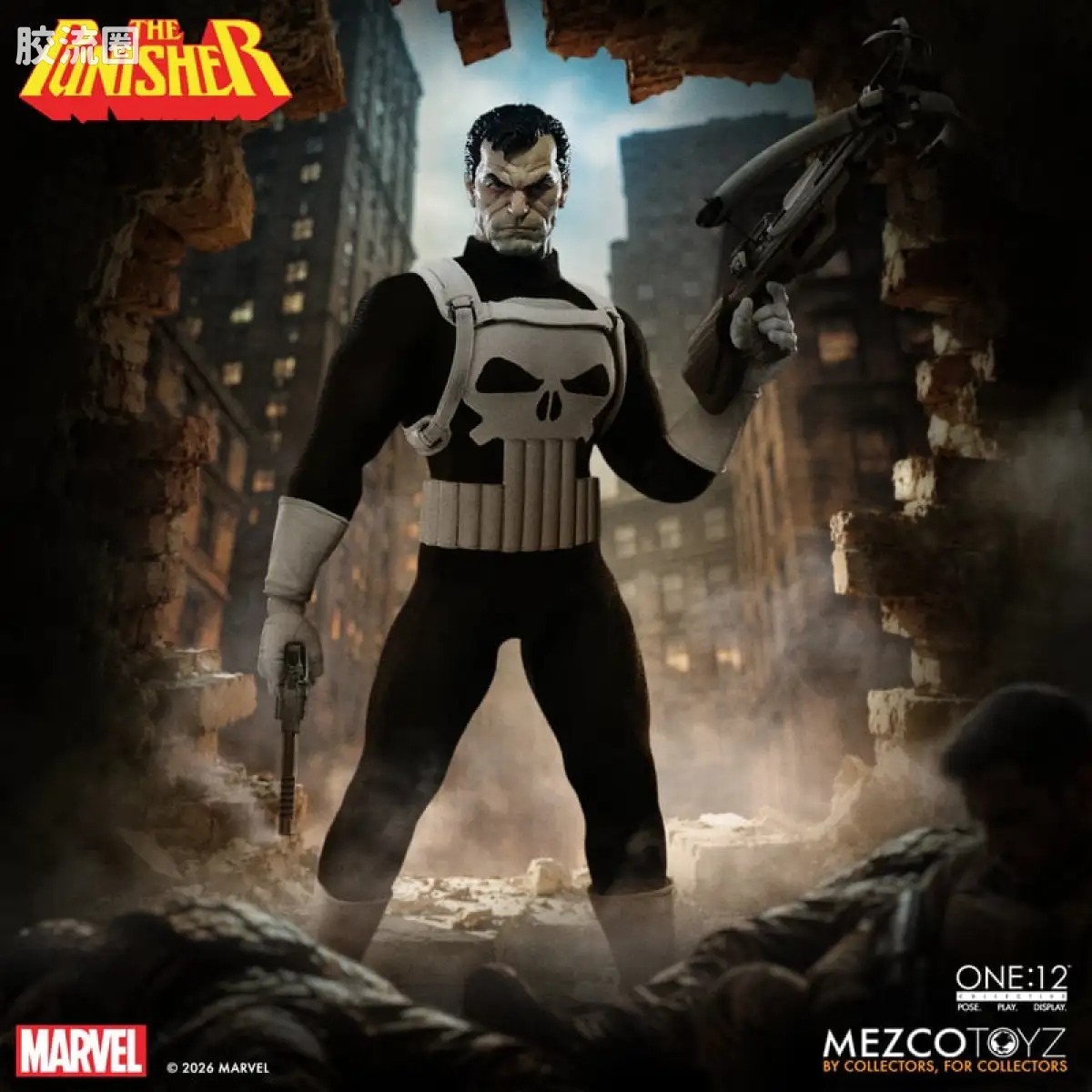 Mezco one-12系列 1/12 Marvel集体系列 惩罚者 - 图片