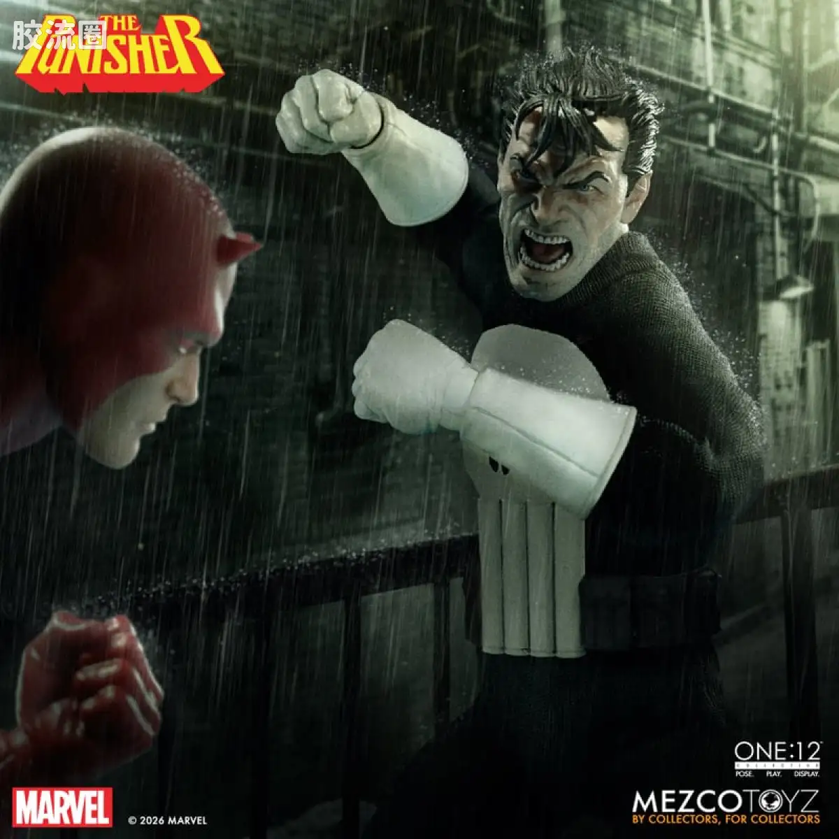 Mezco one-12系列 1/12 Marvel集体系列 惩罚者 - 图片