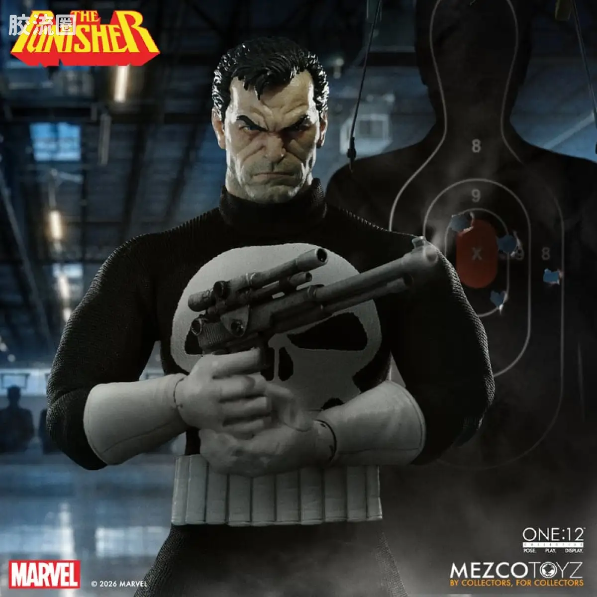 Mezco one-12系列 1/12 Marvel集体系列 惩罚者 - 图片