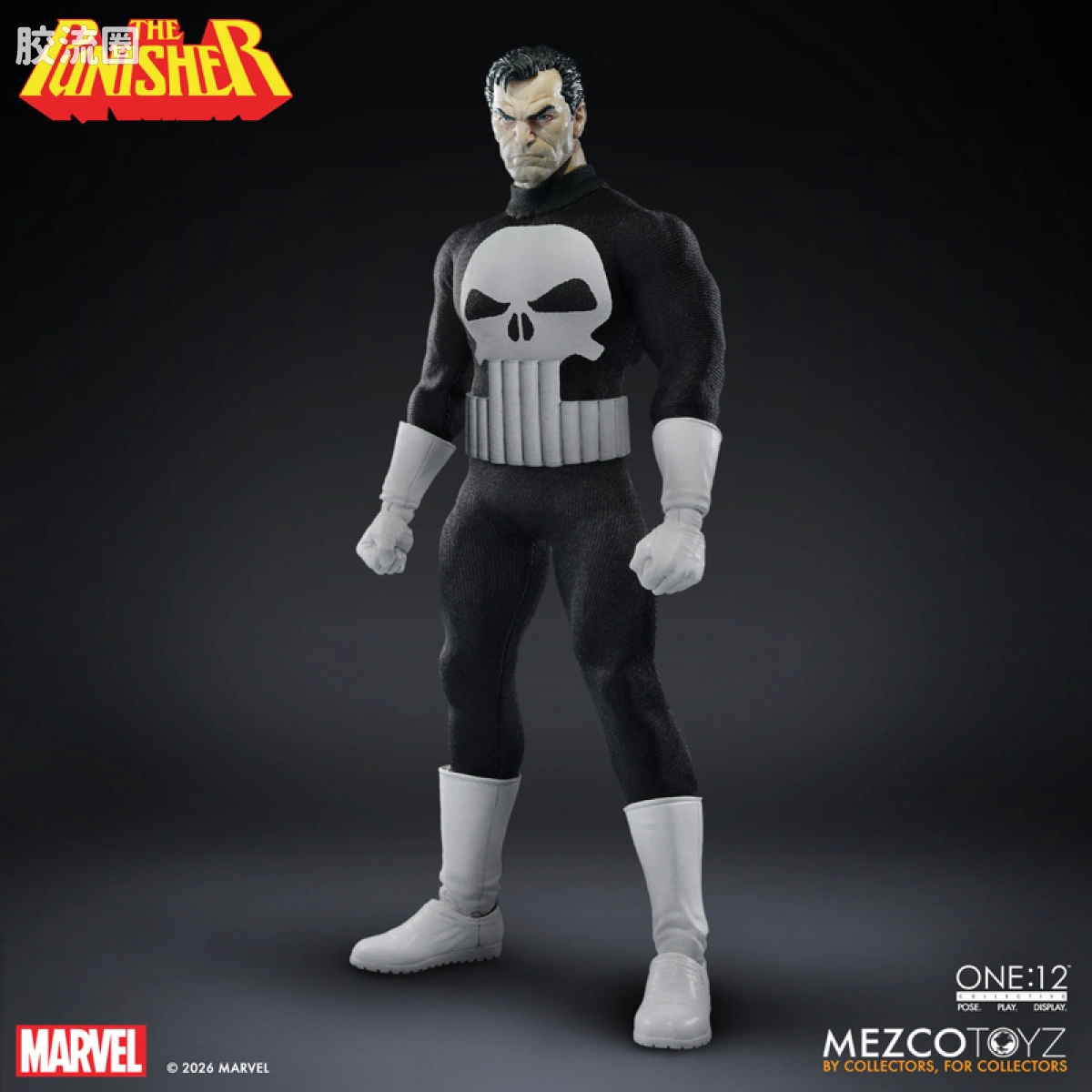 Mezco one-12系列 1/12 Marvel集体系列 惩罚者 - 图片