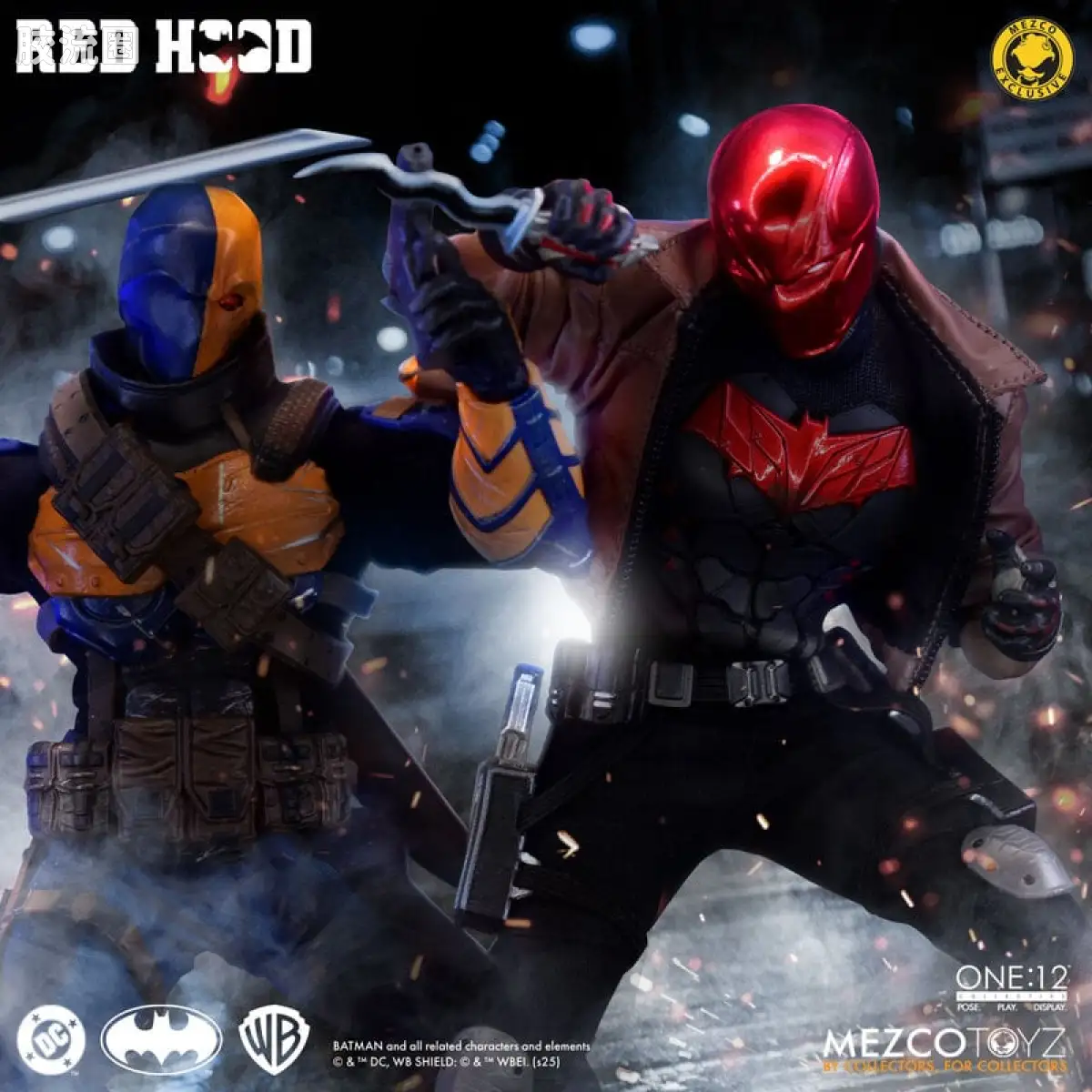 Mezco one-12系列 1/12 DC Comics集体系列 红头罩 - 图片