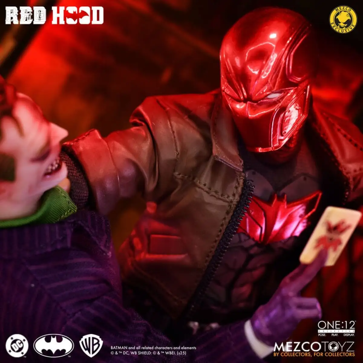 Mezco one-12系列 1/12 DC Comics集体系列 红头罩 - 图片
