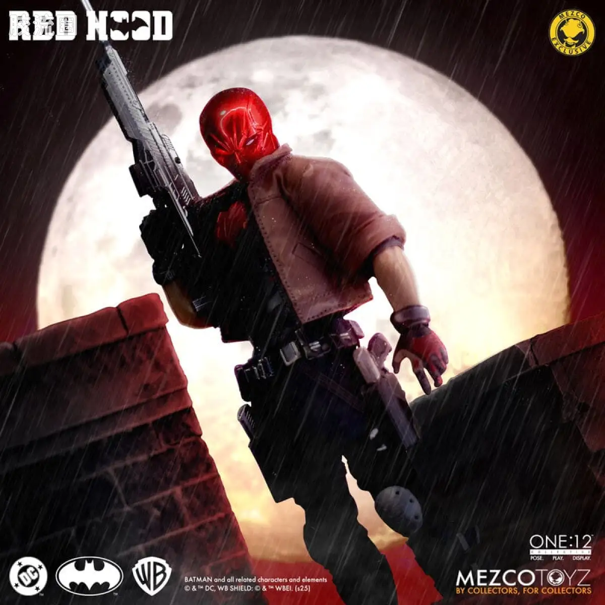 Mezco one-12系列 1/12 DC Comics集体系列 红头罩 - 图片