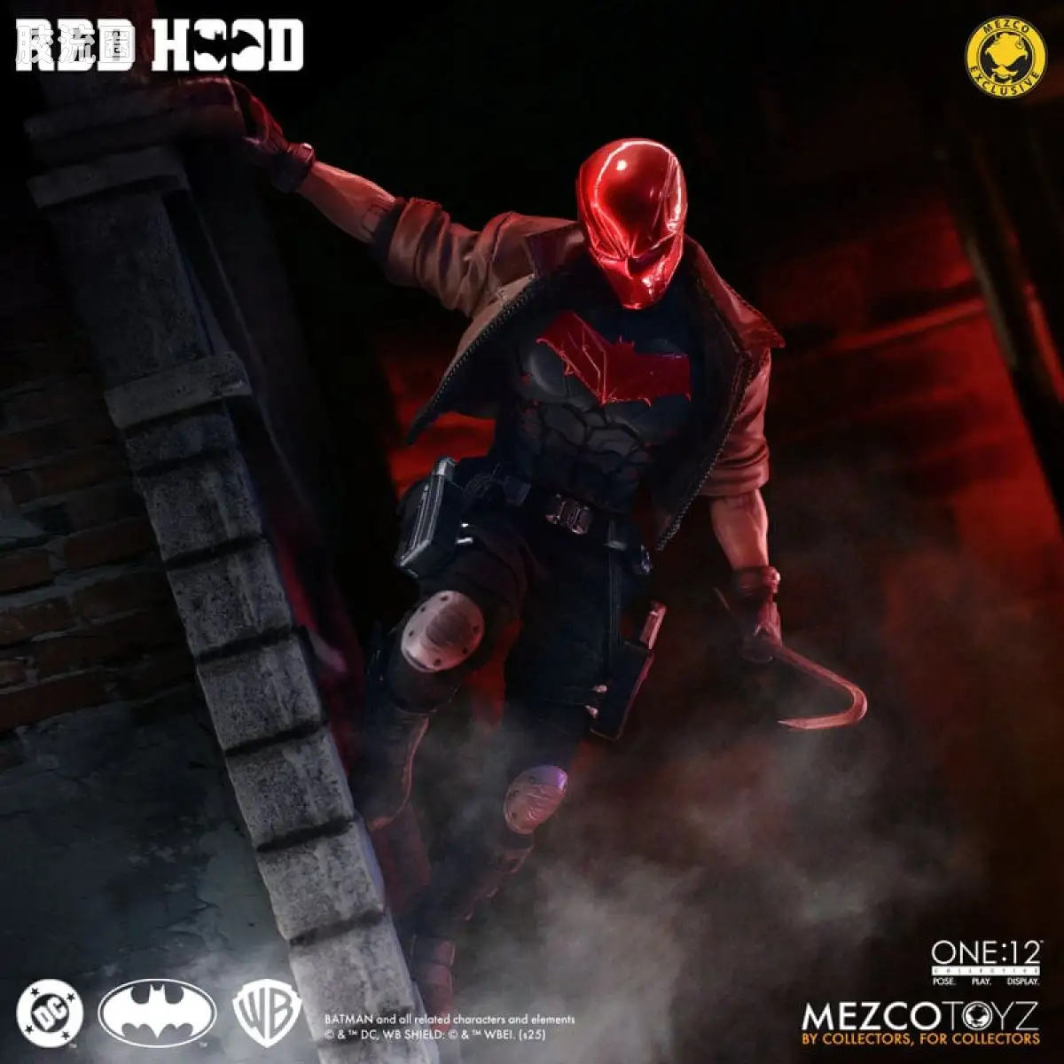 Mezco one-12系列 1/12 DC Comics集体系列 红头罩 - 图片