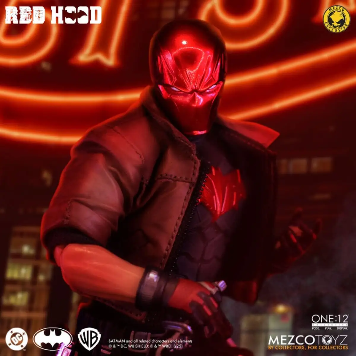 Mezco one-12系列 1/12 DC Comics集体系列 红头罩 - 图片