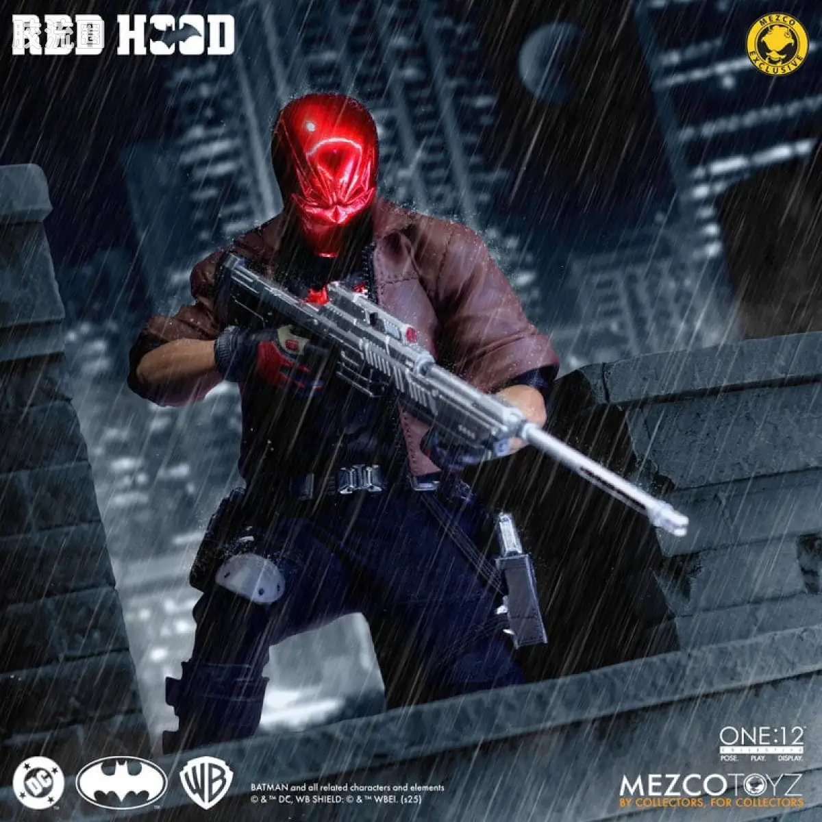 Mezco one-12系列 1/12 DC Comics集体系列 红头罩 - 图片