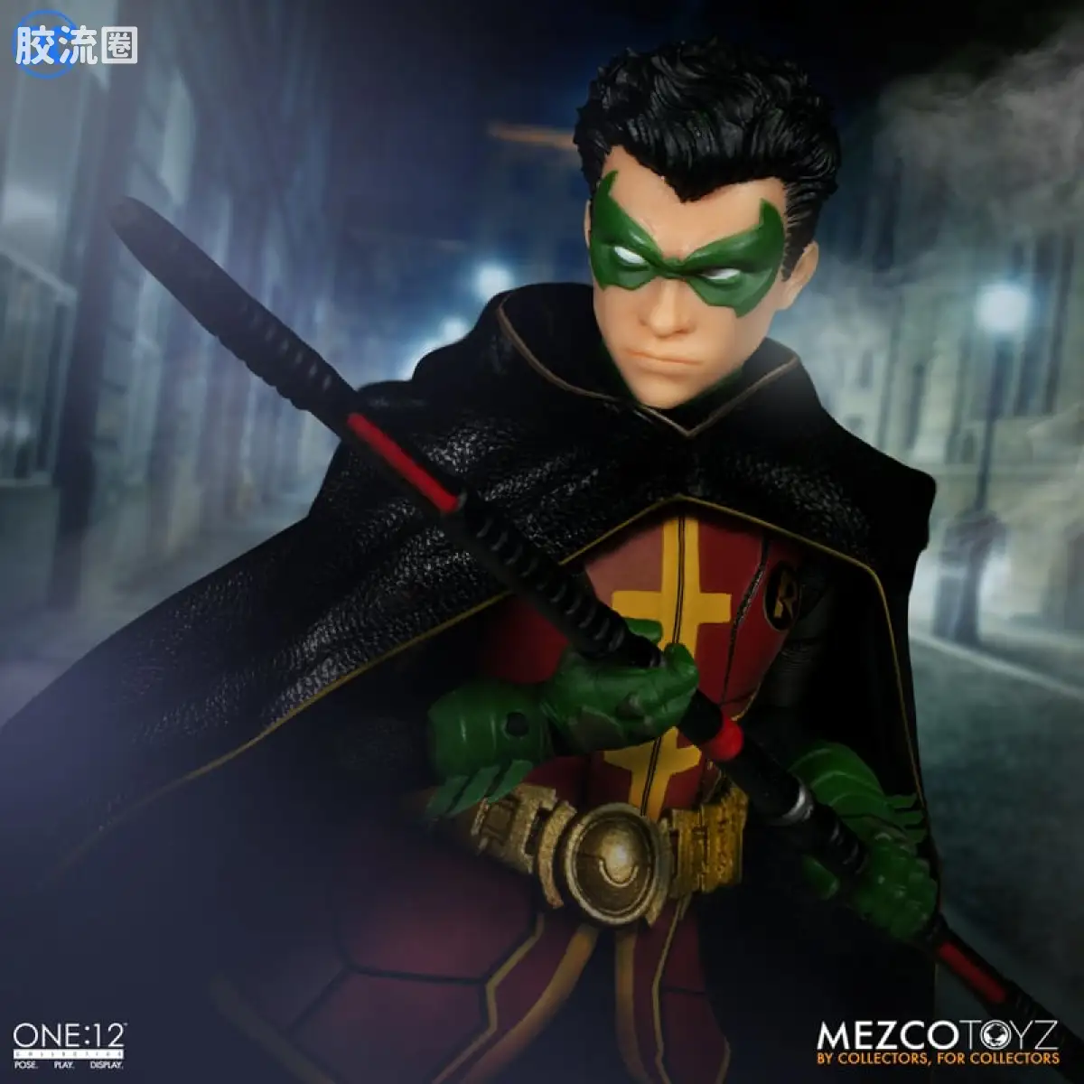 Mezco one-12系列 1/12 DC Comics集体系列 罗宾 - 图片