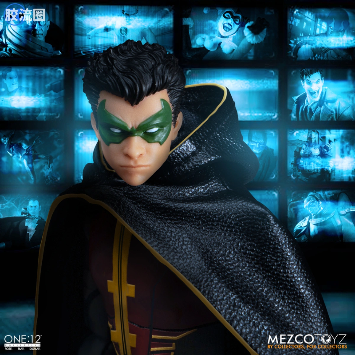 Mezco one-12系列 1/12 DC Comics集体系列 罗宾 - 图片