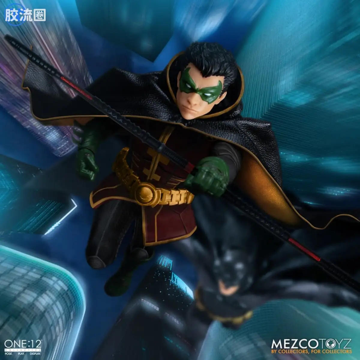 Mezco one-12系列 1/12 DC Comics集体系列 罗宾 - 图片