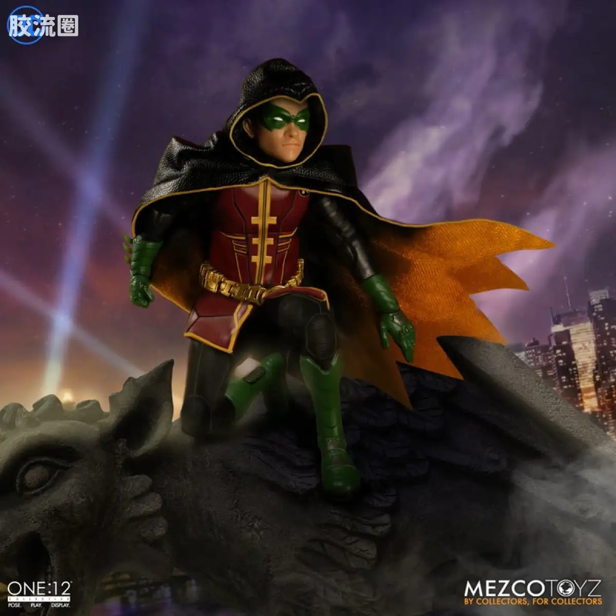 Mezco one-12系列 1/12 DC Comics集体系列 罗宾 - 图片