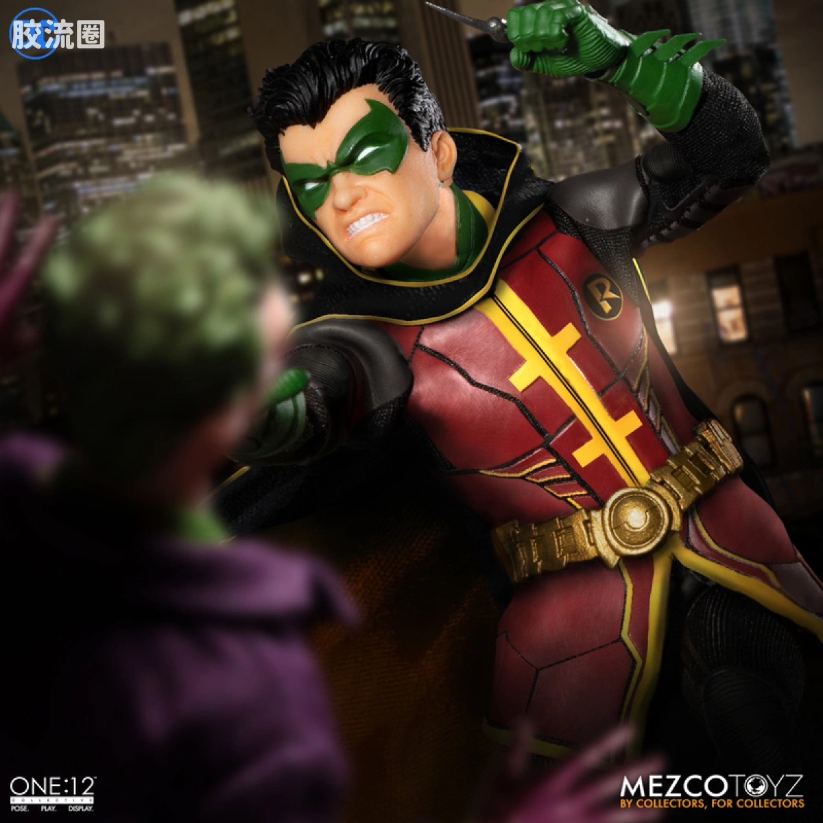 Mezco one-12系列 1/12 DC Comics集体系列 罗宾 - 图片
