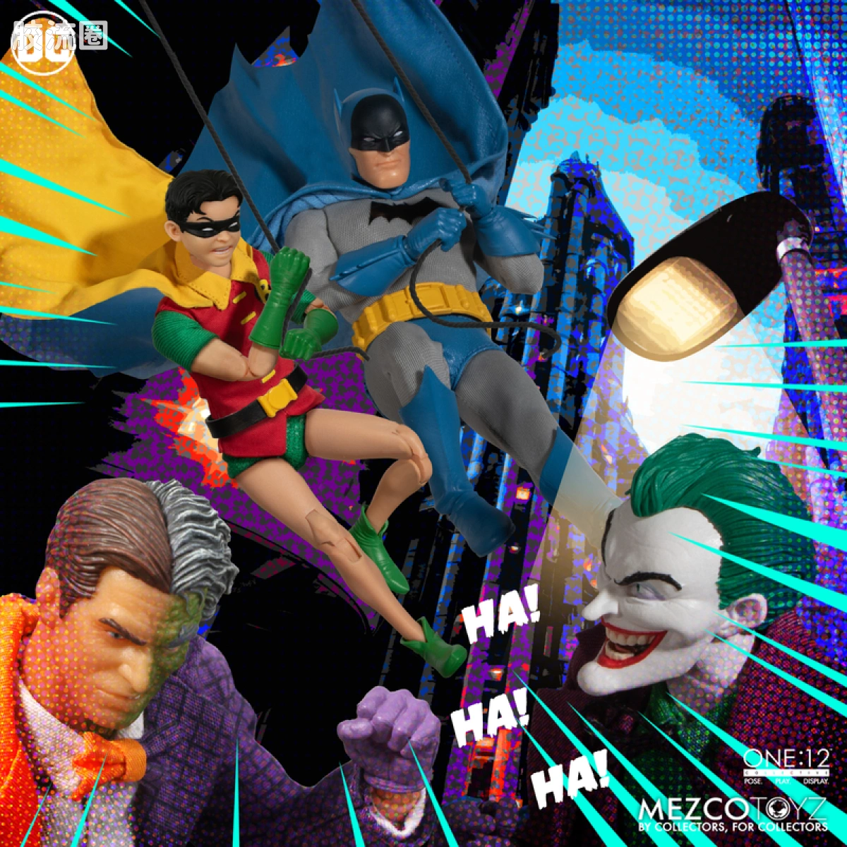 Mezco one-12系列 1/12 DC Comics集体系列 罗宾—黄金时代版 - 图片