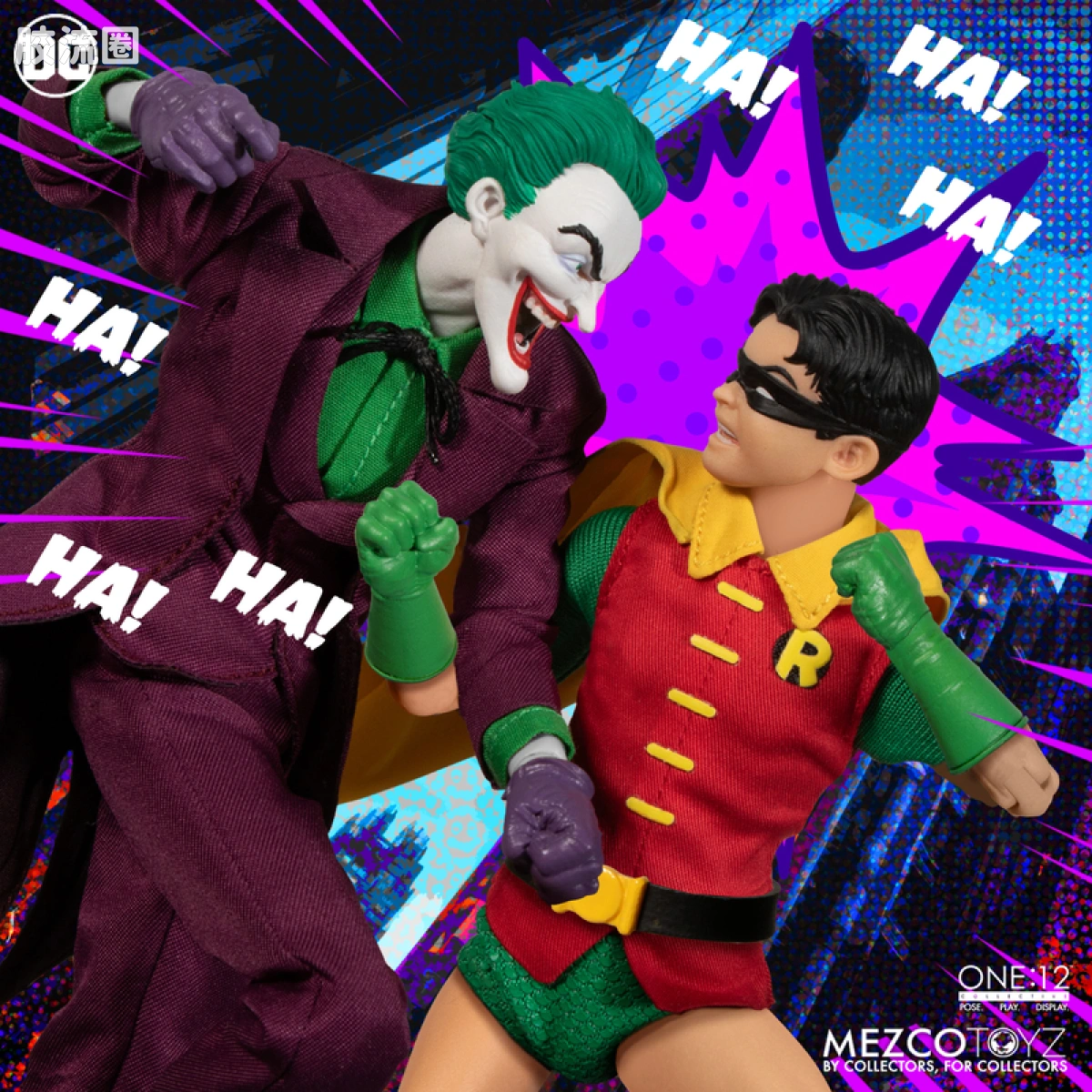 Mezco one-12系列 1/12 DC Comics集体系列 罗宾—黄金时代版 - 图片