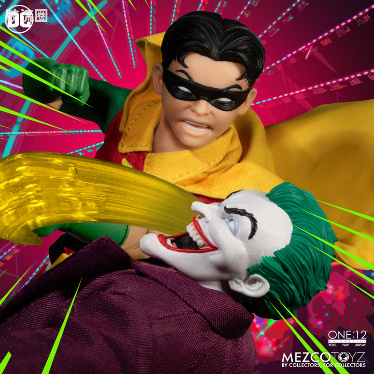 Mezco one-12系列 1/12 DC Comics集体系列 罗宾—黄金时代版 - 图片