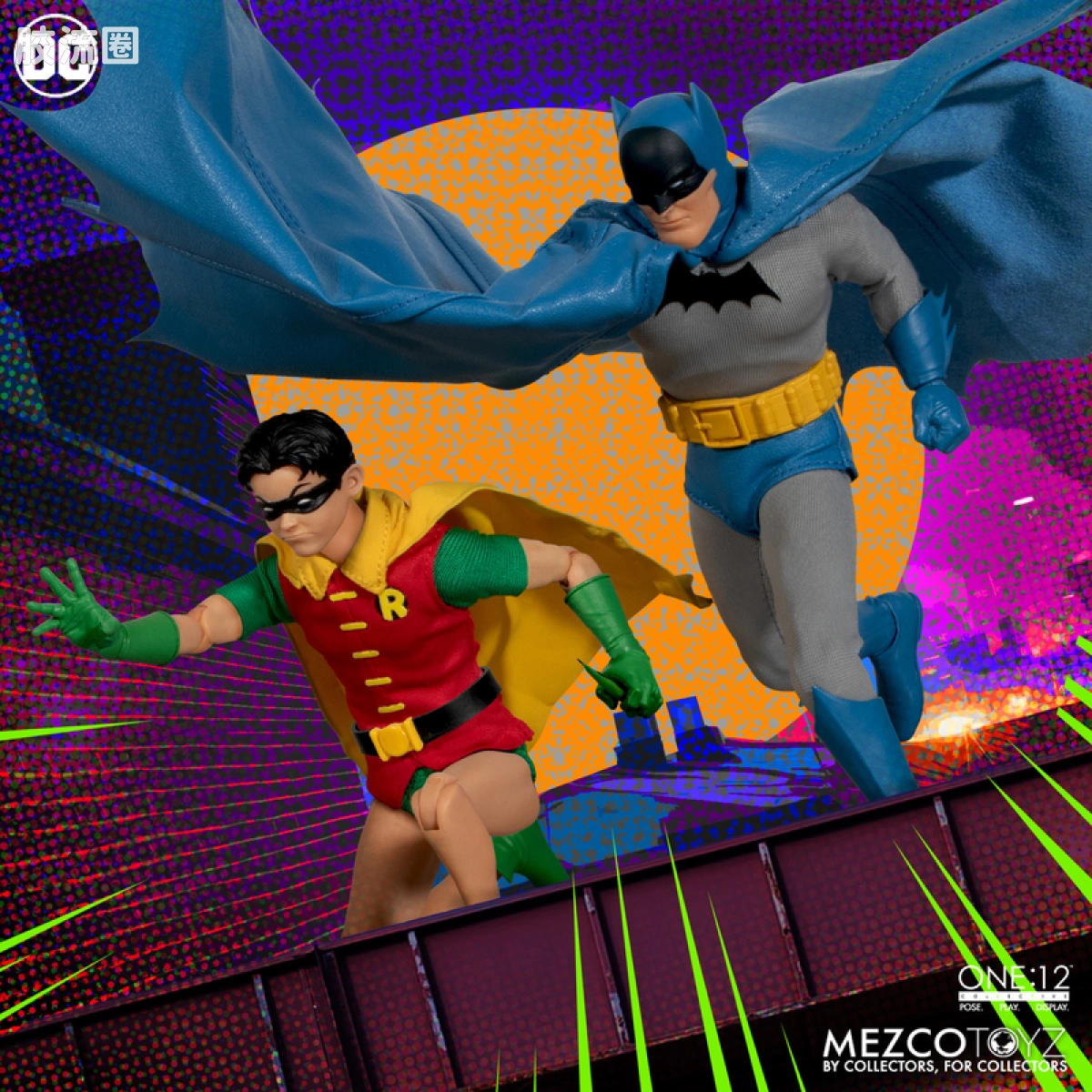 Mezco one-12系列 1/12 DC Comics集体系列 罗宾—黄金时代版 - 图片