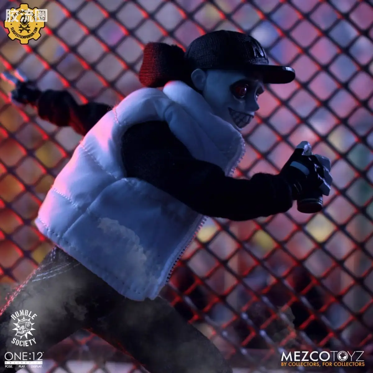 Mezco one-12系列 1/12 Rumble Society集体系列  白嘻哈 - 图片