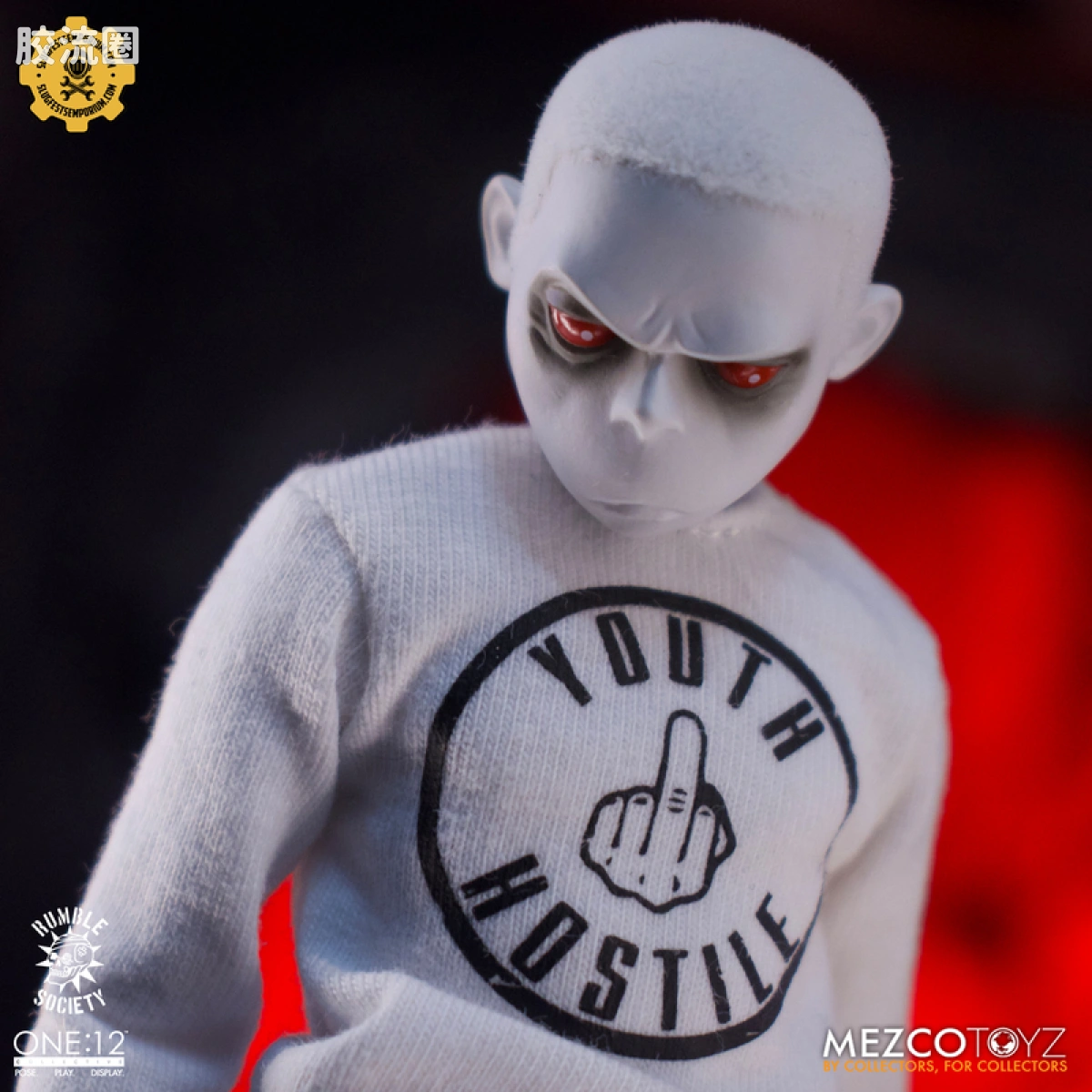 Mezco one-12系列 1/12 Rumble Society集体系列  白嘻哈 - 图片