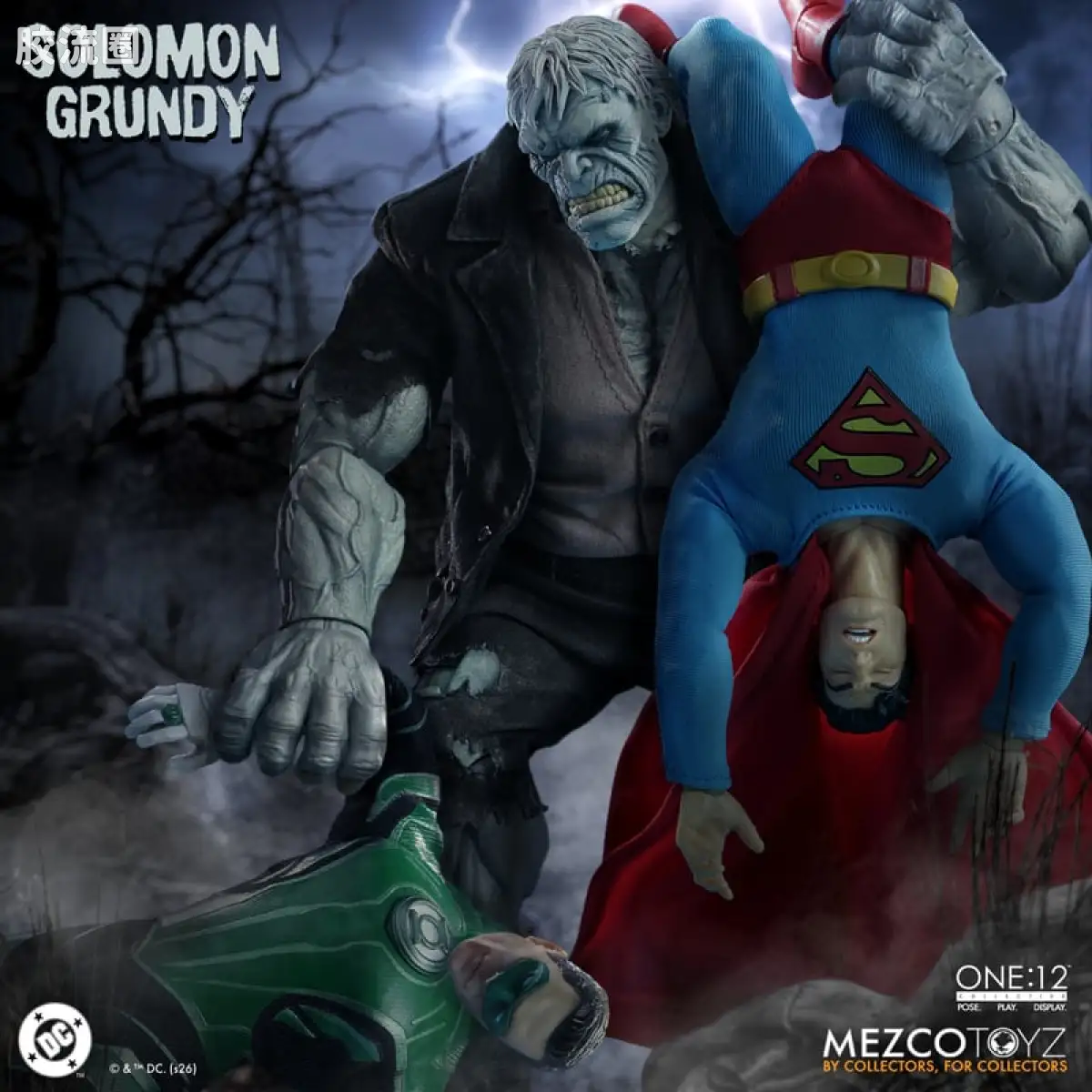 Mezco one-12系列 1/12 DC Comics集体系列 所罗门·格兰迪 - 图片