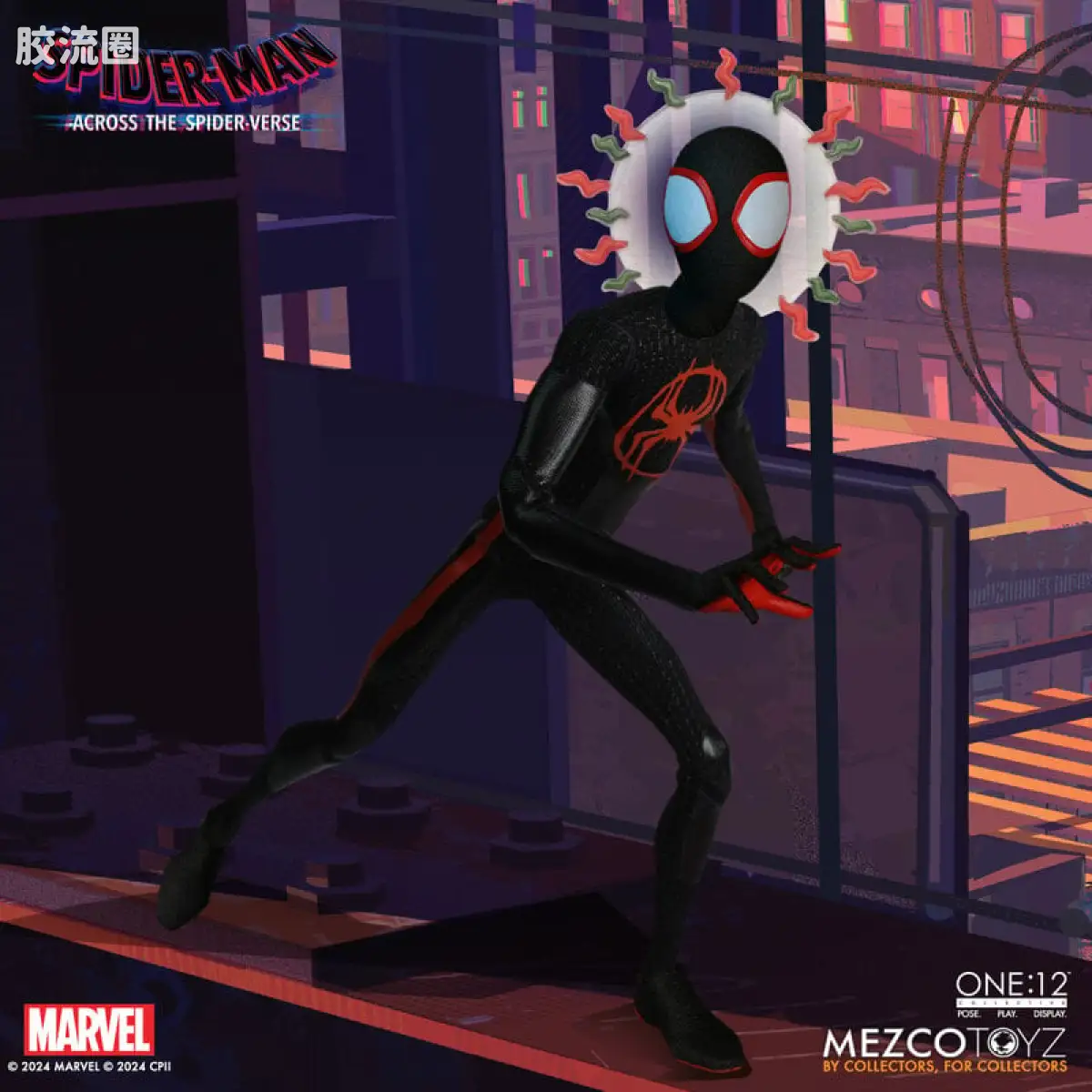 Mezco one-12系列 1/12 Marvel集体系列 迈尔斯—纵横宇宙 - 图片