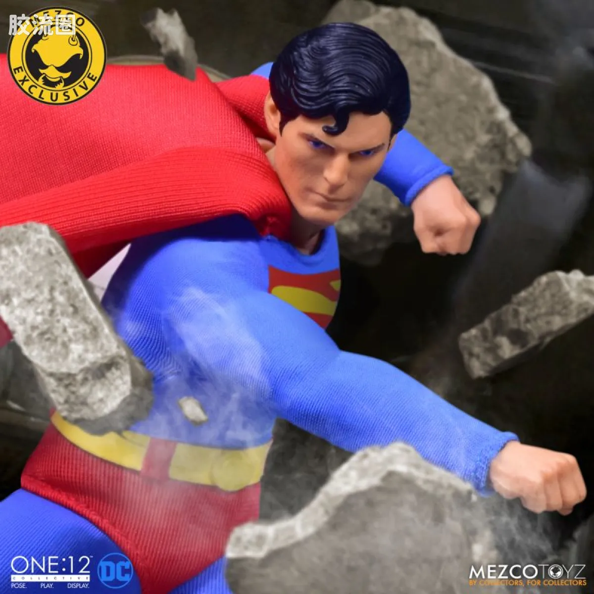 Mezco one-12系列 1/12 DC Comics集体系列 超人—里夫超人 - 图片