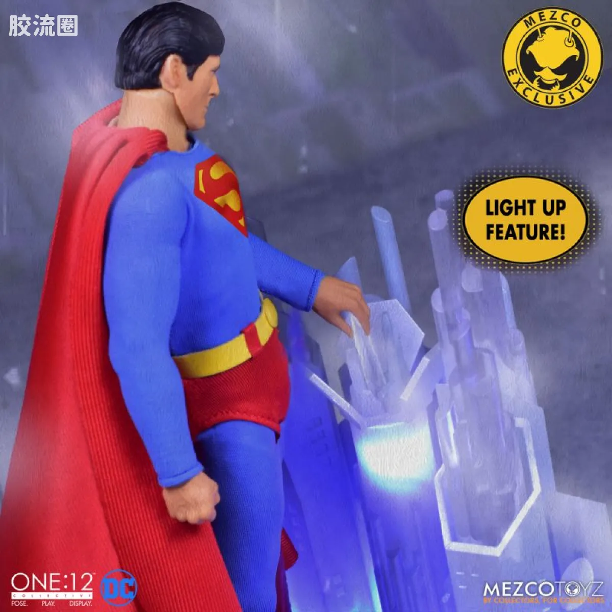 Mezco one-12系列 1/12 DC Comics集体系列 超人—里夫超人 - 图片