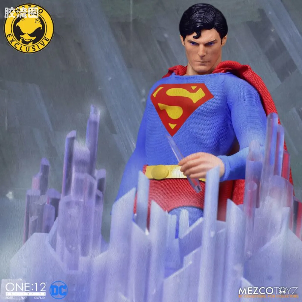 Mezco one-12系列 1/12 DC Comics集体系列 超人—里夫超人 - 图片