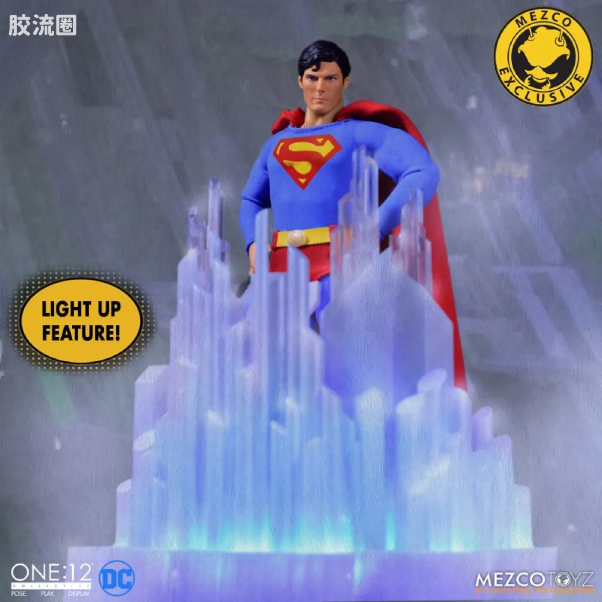Mezco one-12系列 1/12 DC Comics集体系列 超人—里夫超人 - 图片