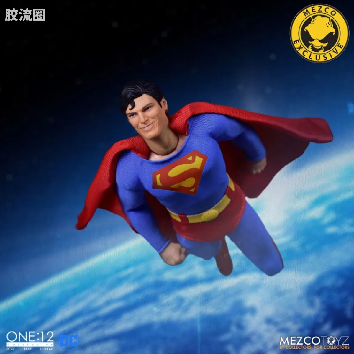 Mezco one-12系列 1/12 DC Comics集体系列 超人—里夫超人 - 图片