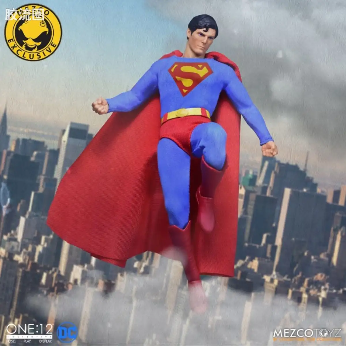 Mezco one-12系列 1/12 DC Comics集体系列 超人—里夫超人 - 图片