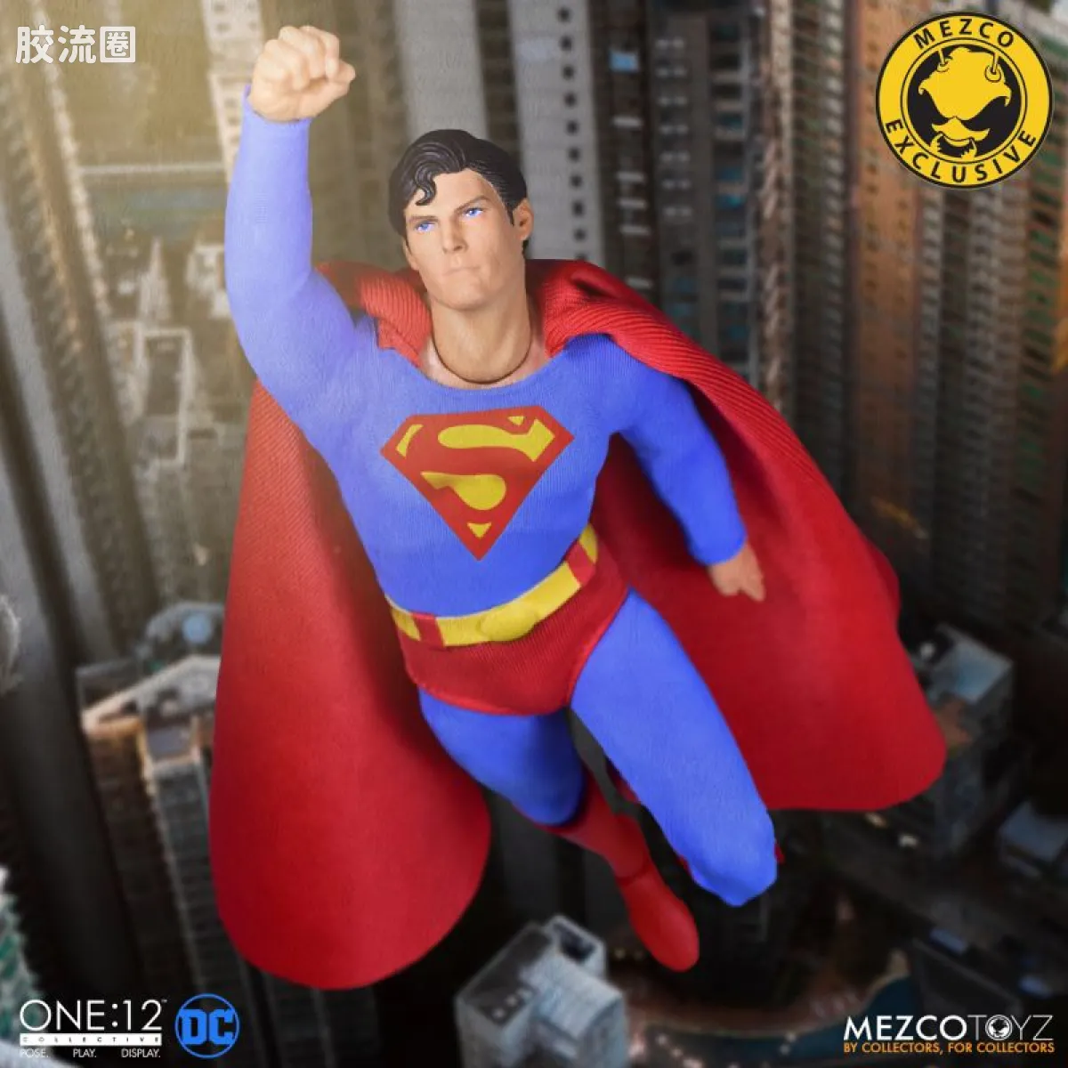 Mezco one-12系列 1/12 DC Comics集体系列 超人—里夫超人 - 图片