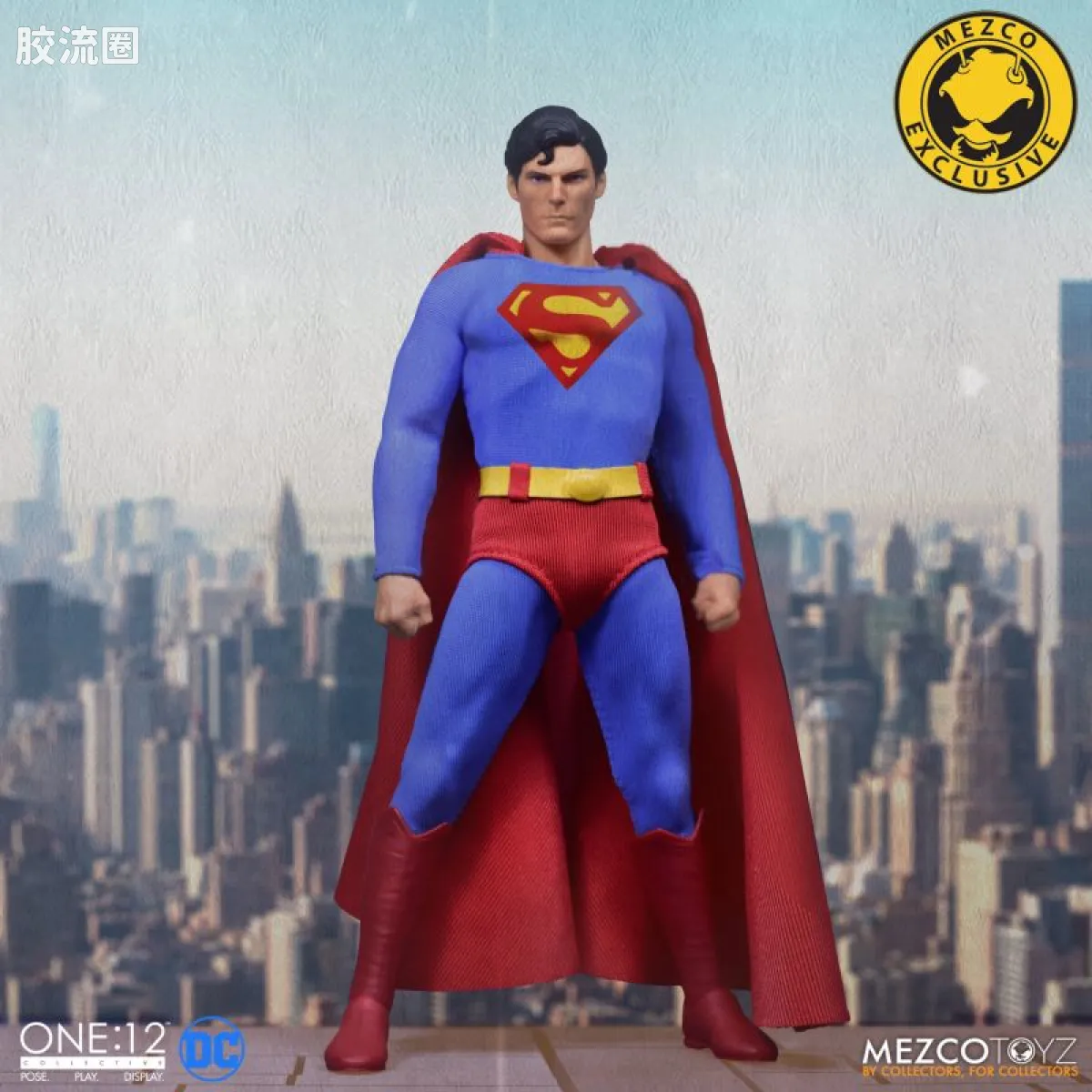 Mezco one-12系列 1/12 DC Comics集体系列 超人—里夫超人 - 图片