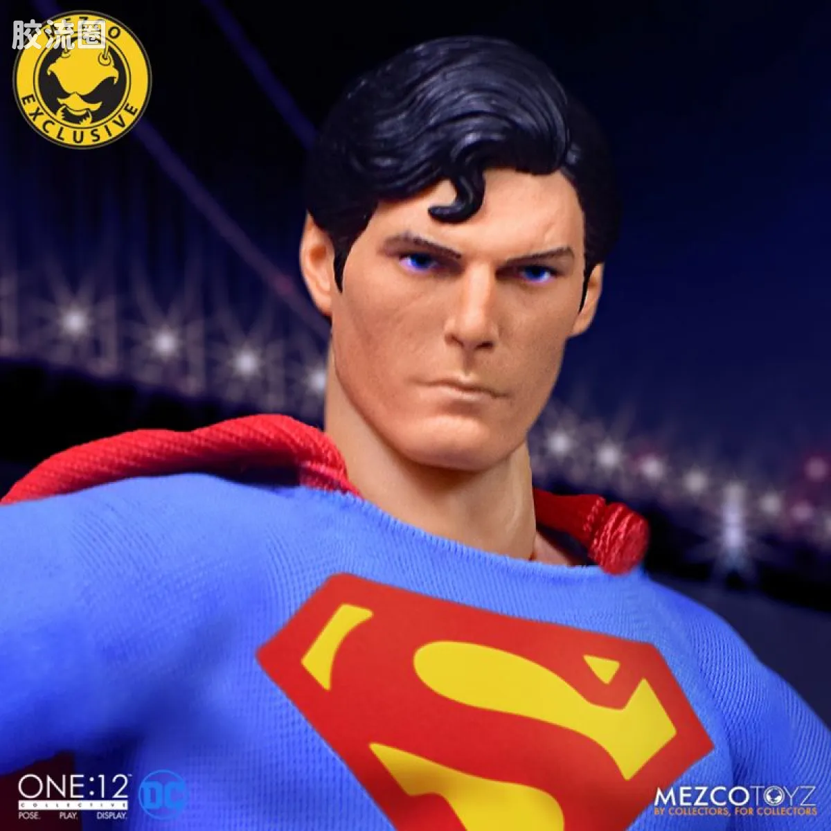 Mezco one-12系列 1/12 DC Comics集体系列 超人—里夫超人 - 图片